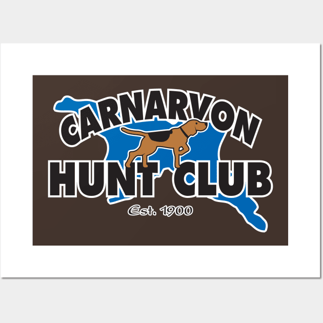 Carnarvon Hunt Club Wall Art by WhatProductionsBobcaygeon